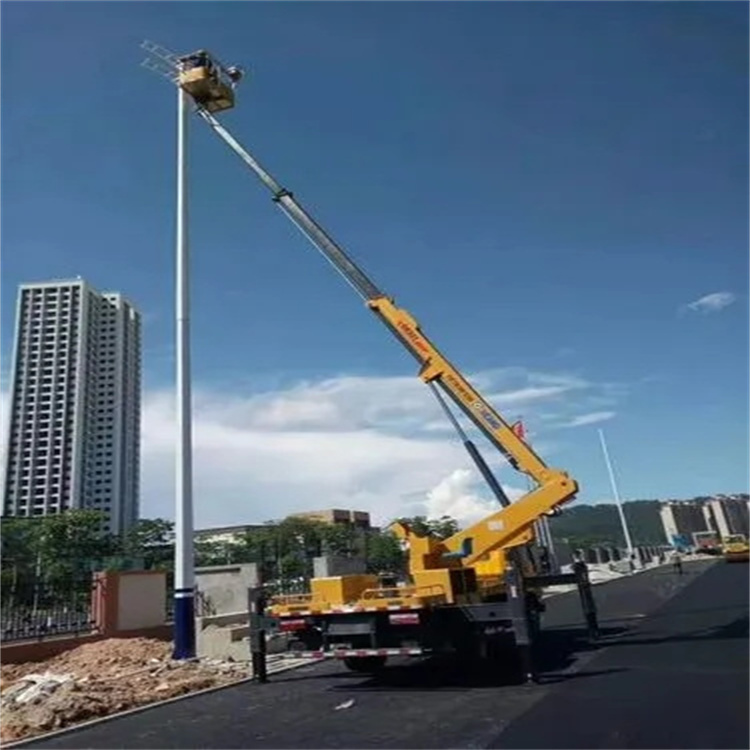 石城县维修路灯的曲臂升降车出租